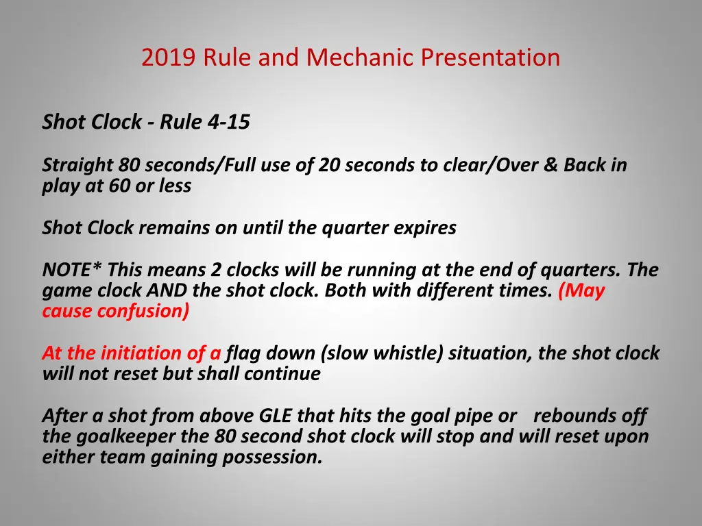 2019 rule and mechanic presentation 11