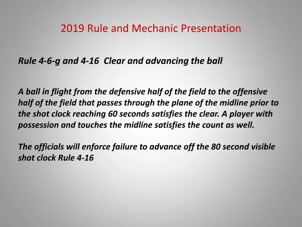 2019 rule and mechanic presentation 15