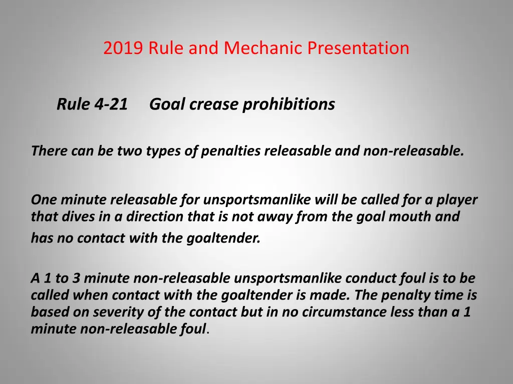 2019 rule and mechanic presentation 25