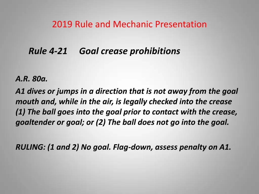 2019 rule and mechanic presentation 28