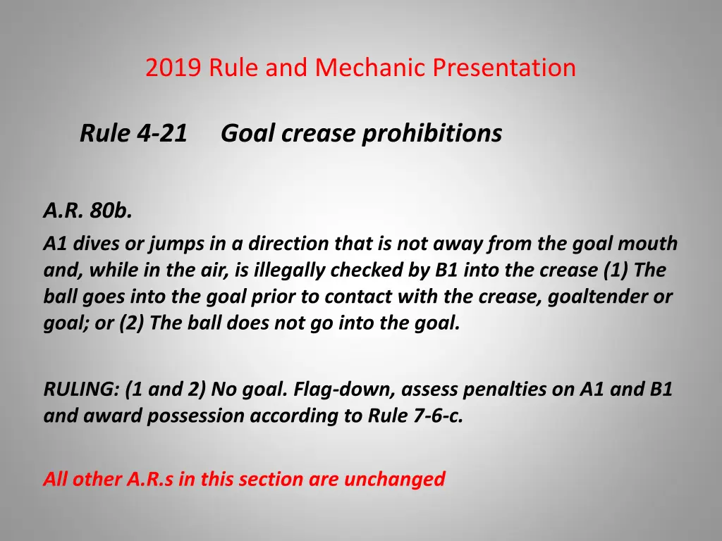 2019 rule and mechanic presentation 29