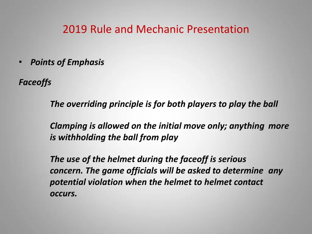 2019 rule and mechanic presentation 4