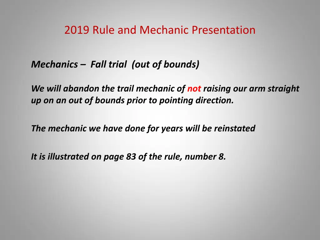 2019 rule and mechanic presentation 45