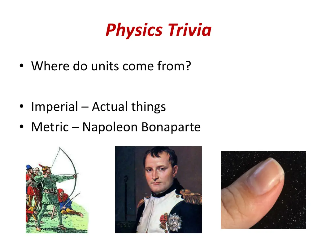 physics trivia