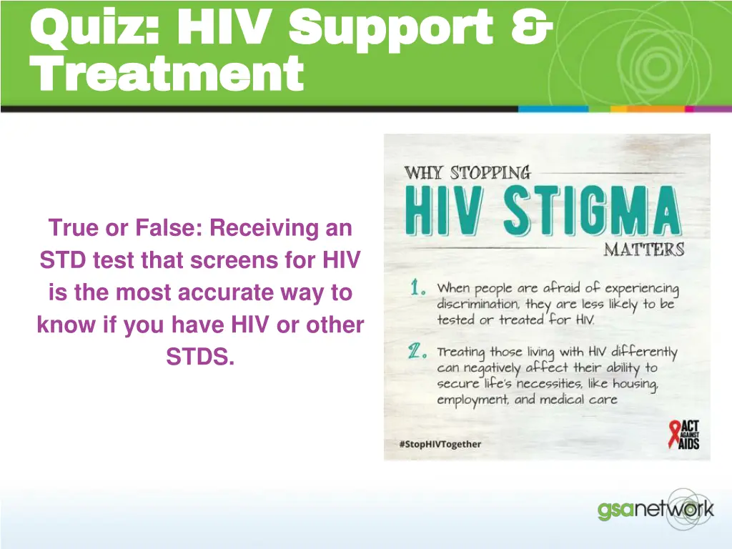 quiz hiv support quiz hiv support treatment