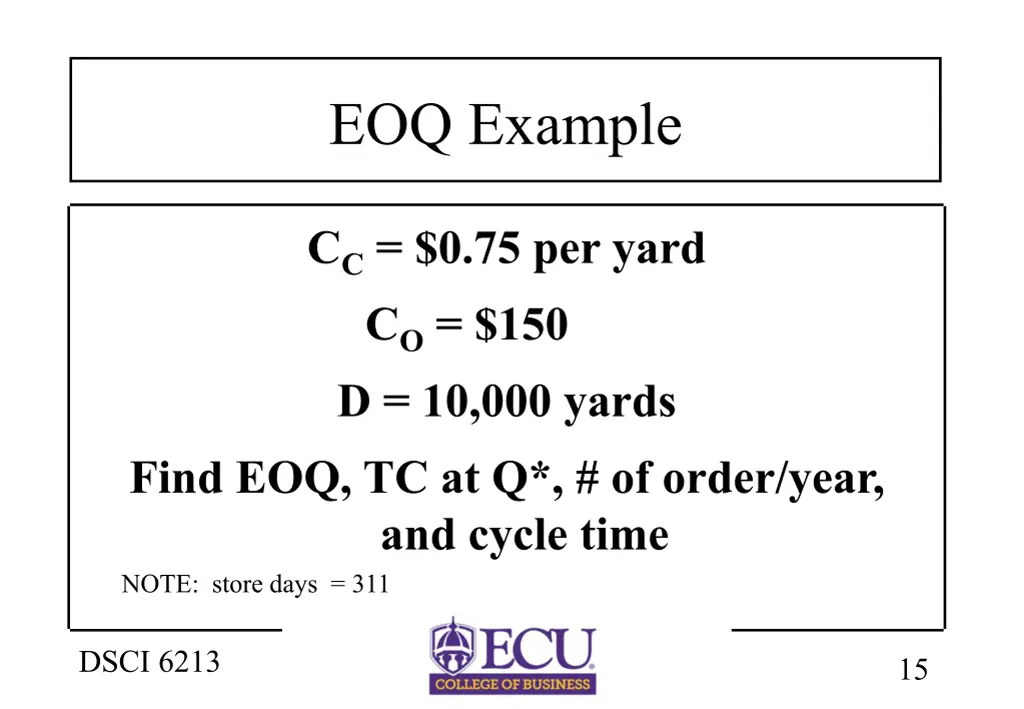 eoq example