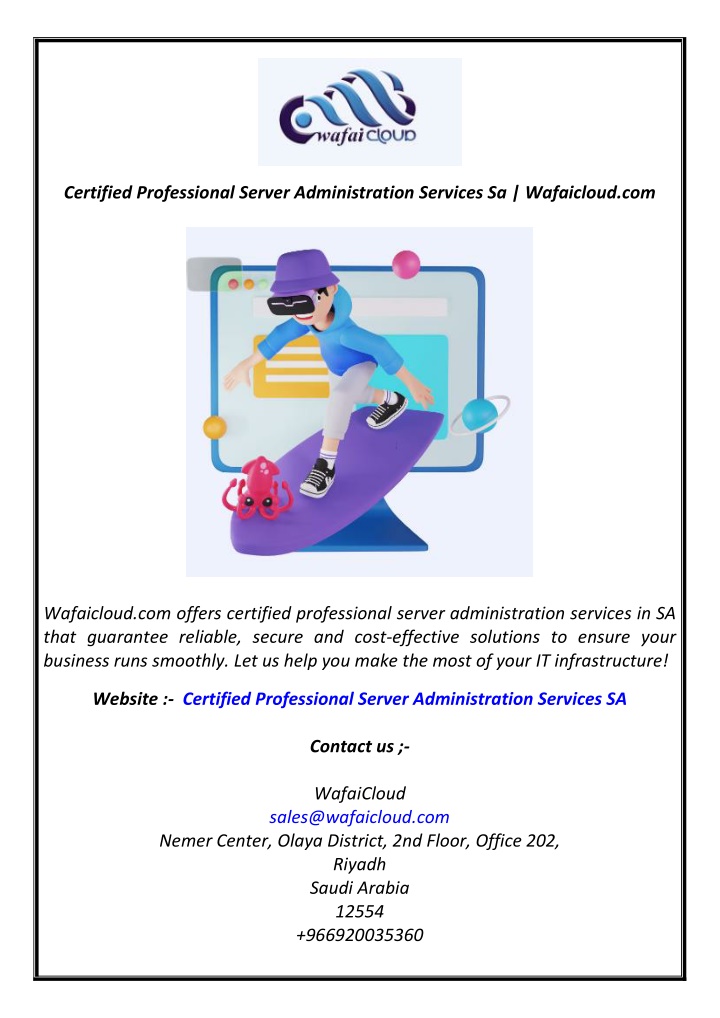 certified professional server administration