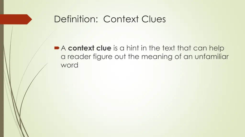 definition context clues