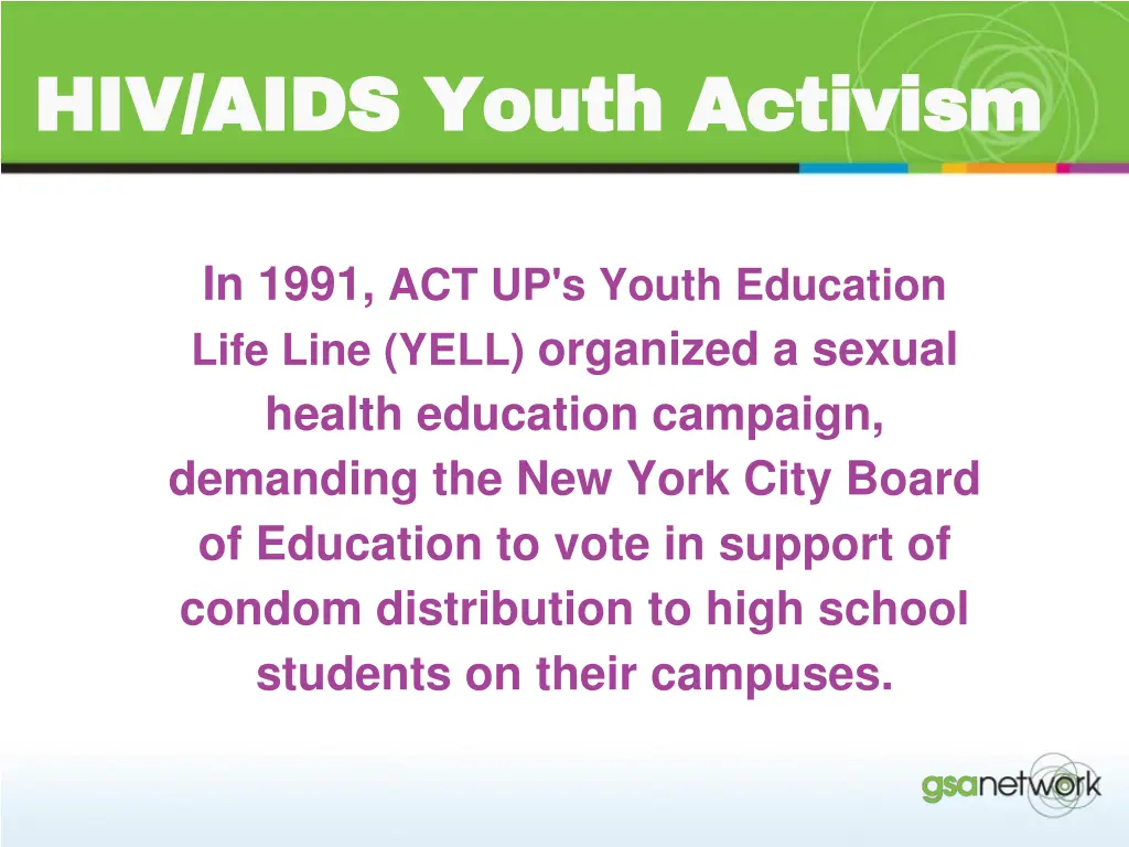 hiv aids youth activism hiv aids youth activism