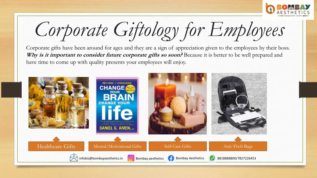 corporate giftology for employees corporate gifts