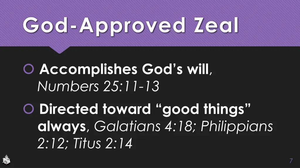 god approved zeal 1