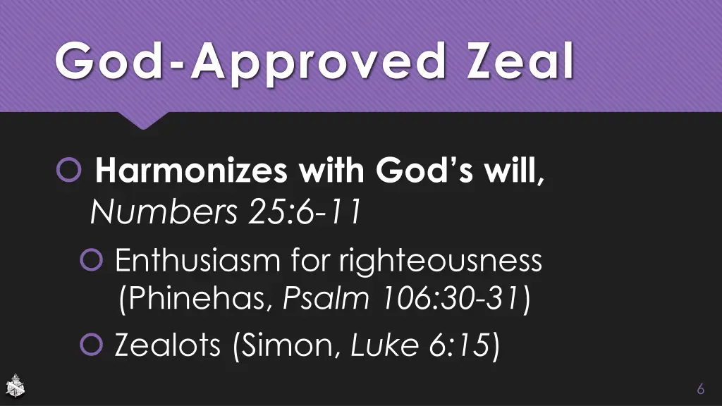 god approved zeal