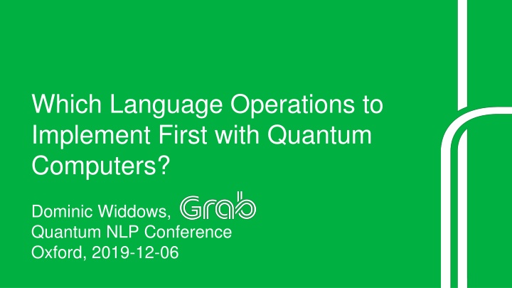 which language operations to implement first with