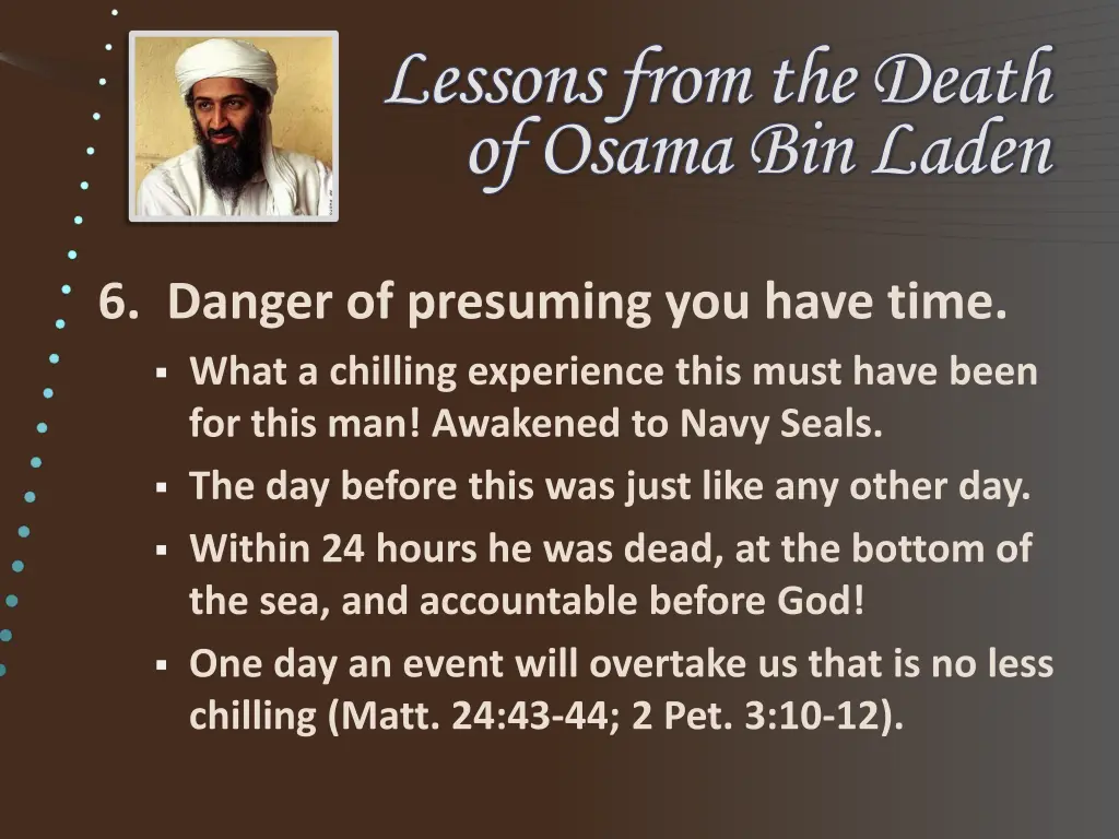 lessons from the death lessons from the death 8