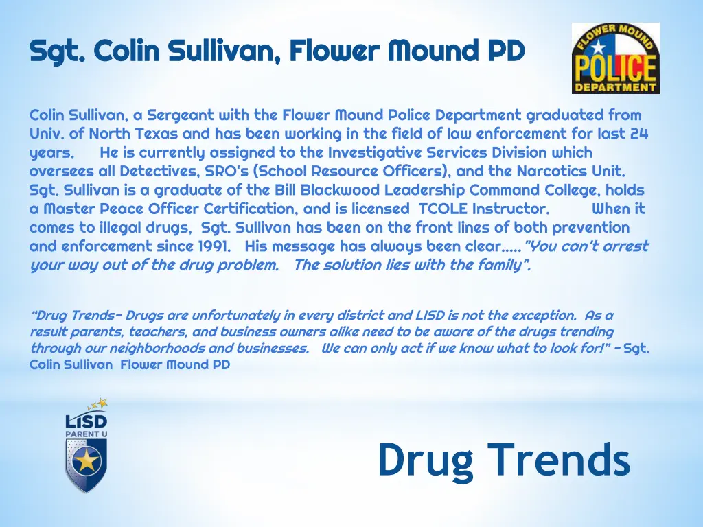 sgt colin sullivan flower mound pd sgt colin