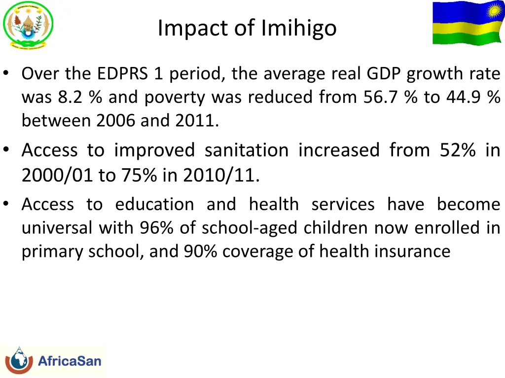 impact of imihigo