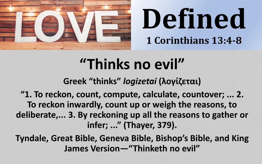 defined 1 corinthians 13 4 8 16