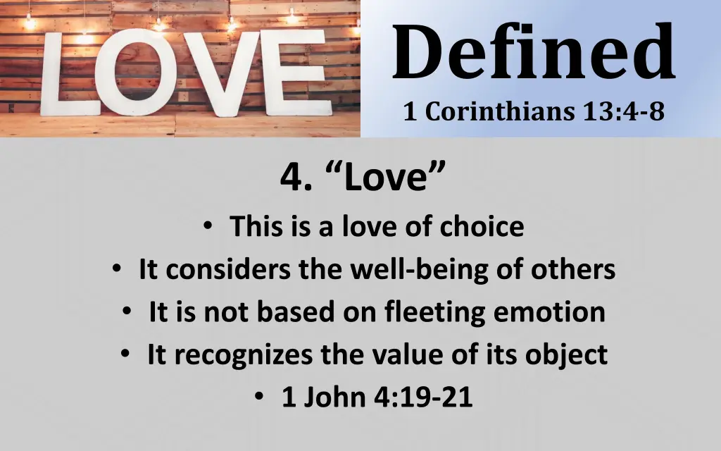 defined 1 corinthians 13 4 8 2