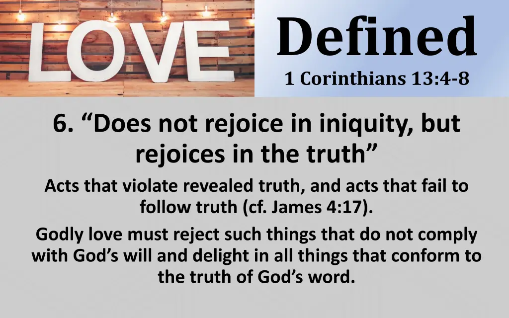 defined 1 corinthians 13 4 8 20