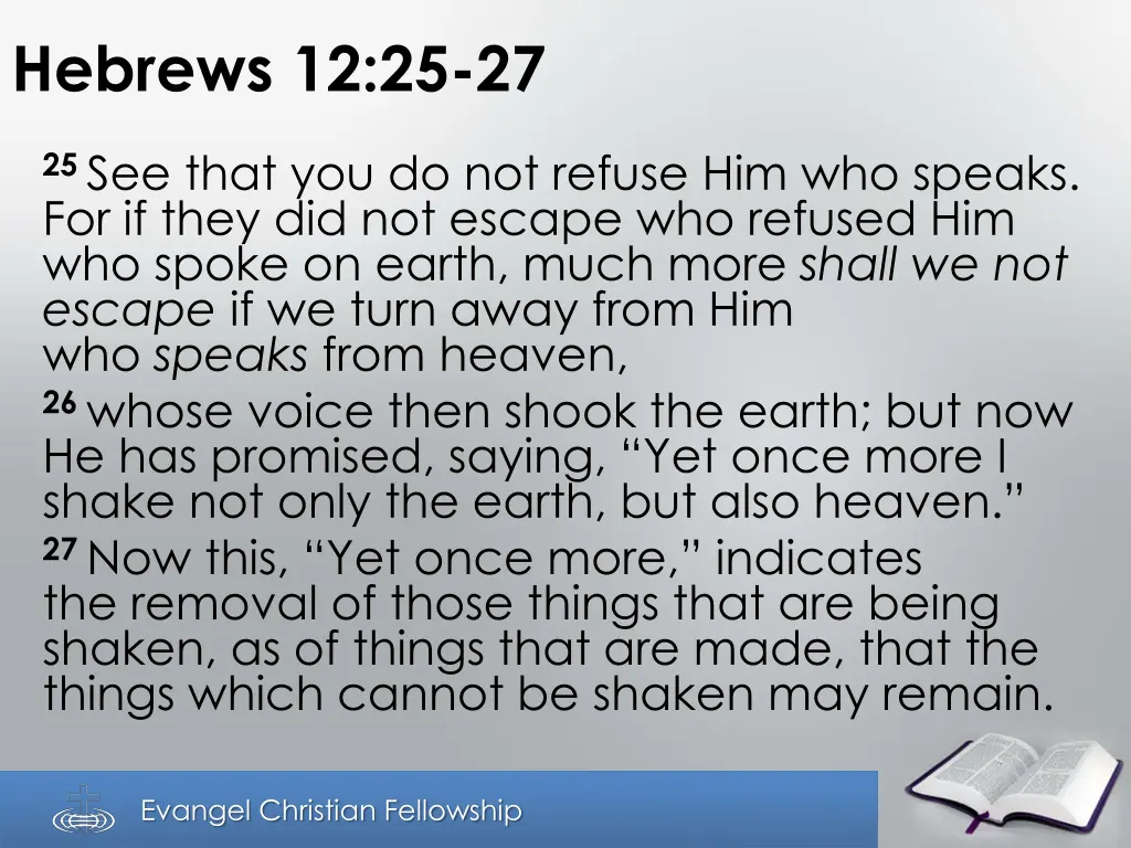 hebrews 12 25 27