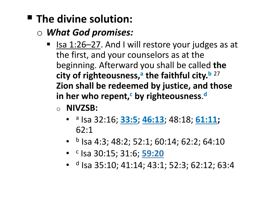 the divine solution o what god promises