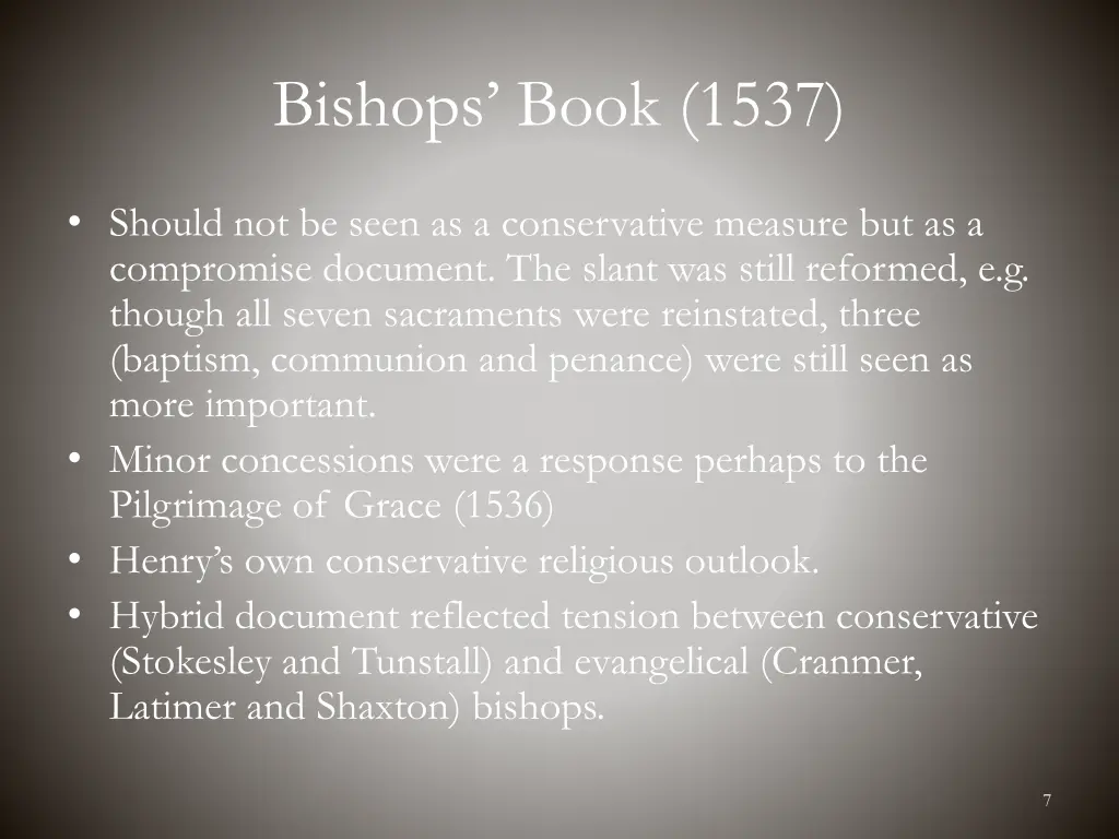 bishops book 1537