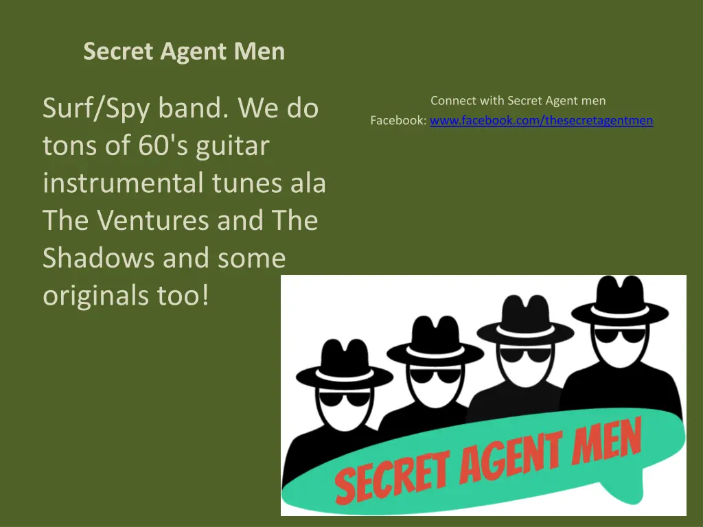 secret agent men