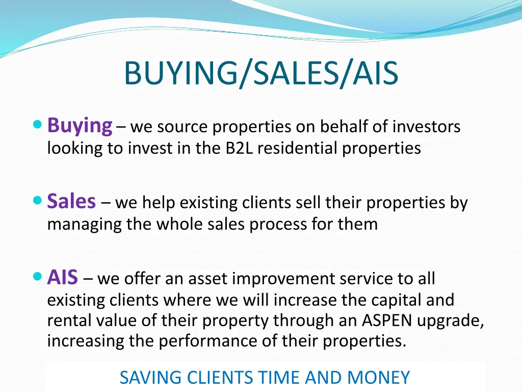 buying sales ais