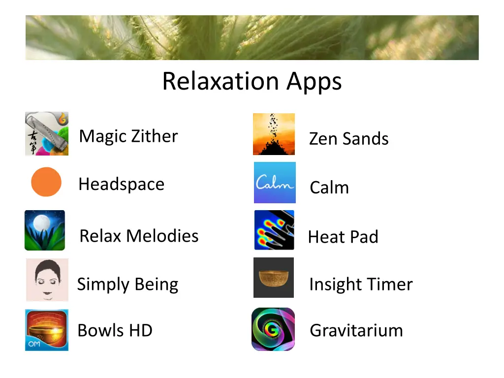 relaxation apps