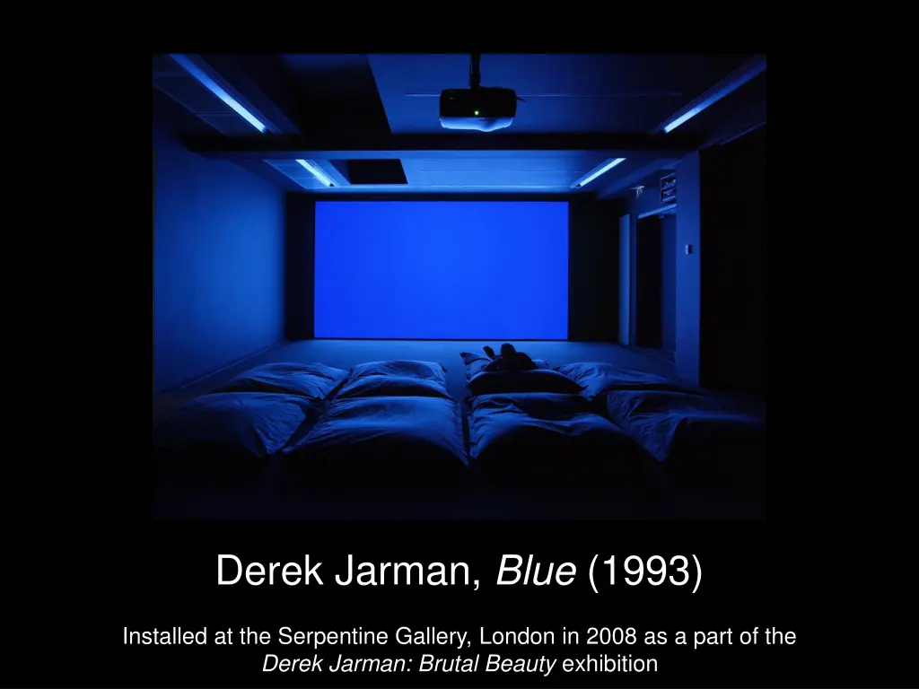 derek jarman blue 1993