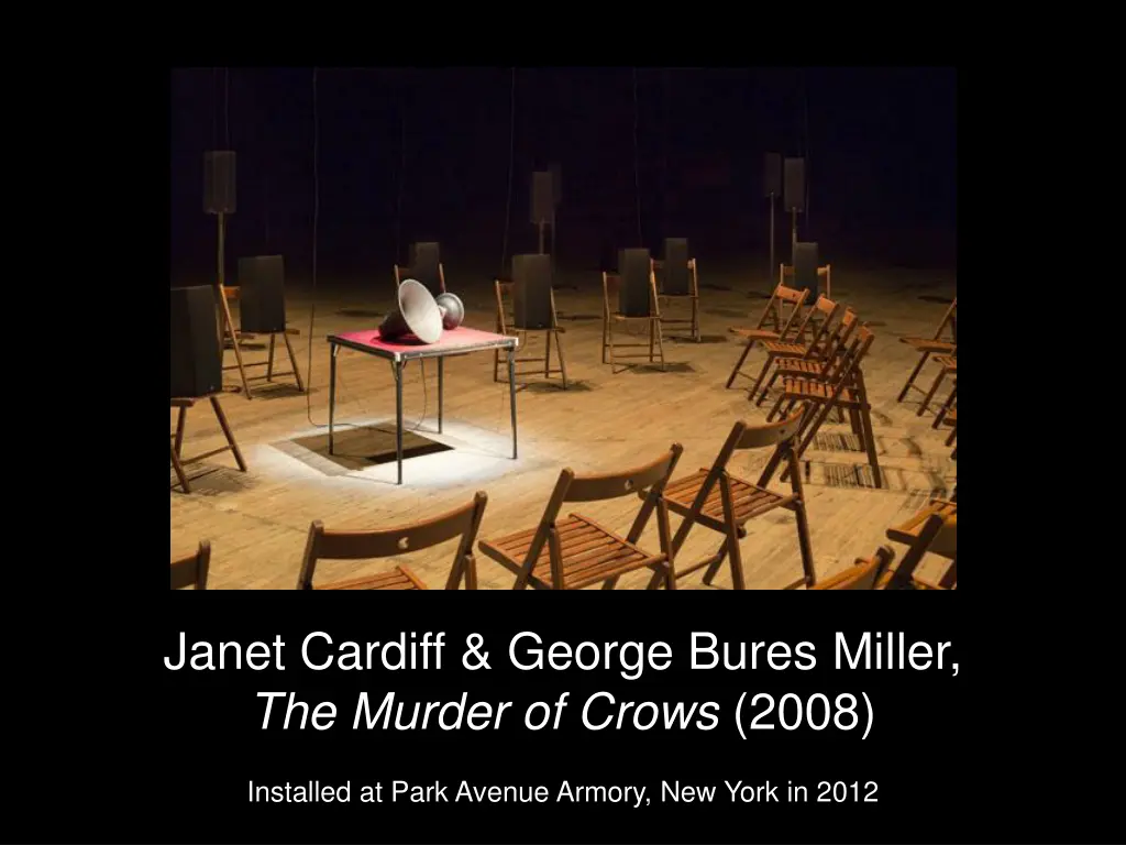 janet cardiff george bures miller the murder 1