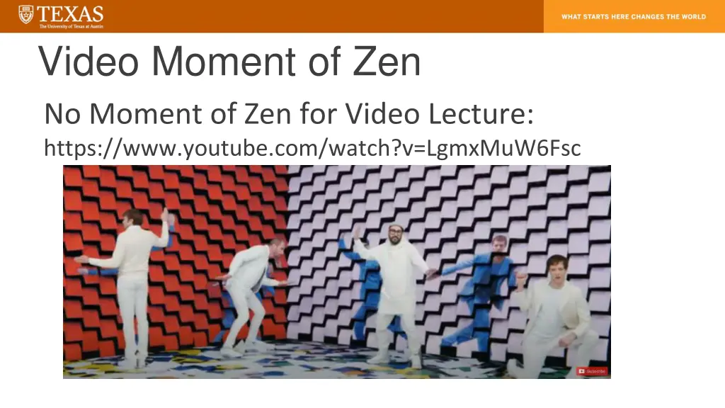 video moment of zen no moment of zen for video