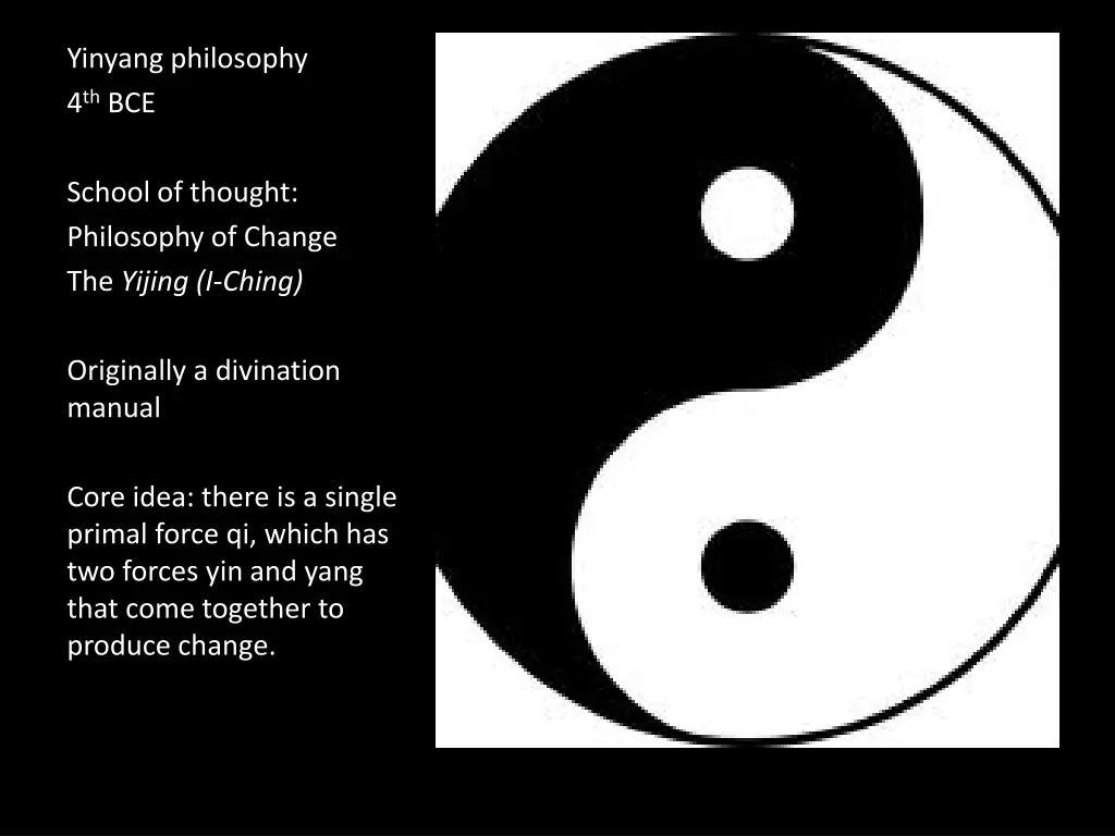 yinyang philosophy 4 th bce