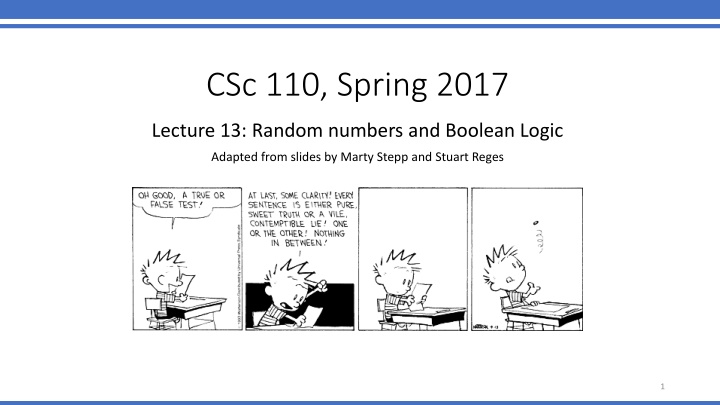 csc 110 spring 2017