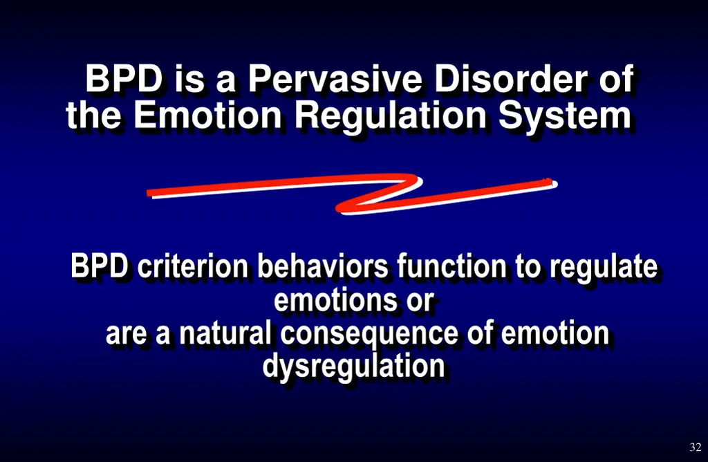 bpd is a pervasive disorder of the emotion