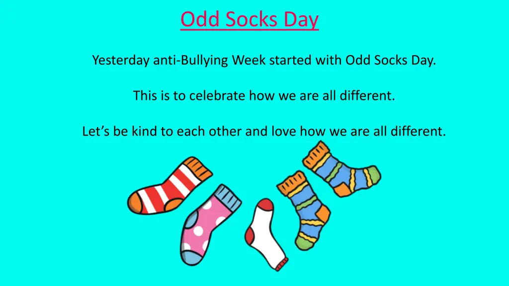 odd socks day