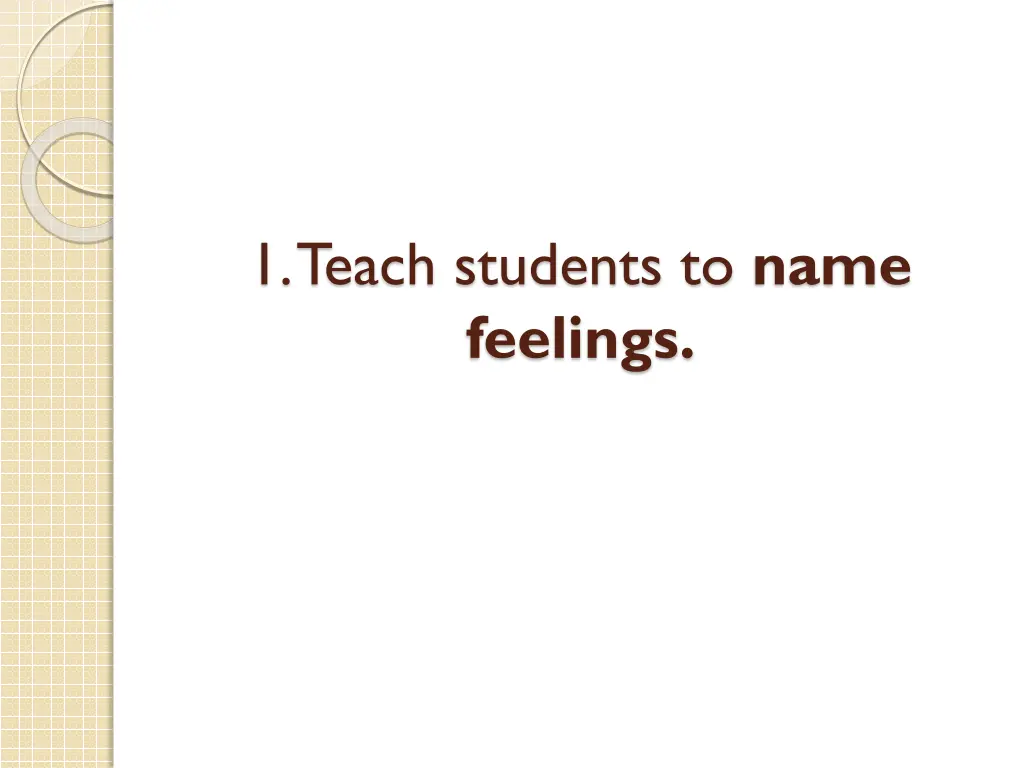 1 teach students to name feelings