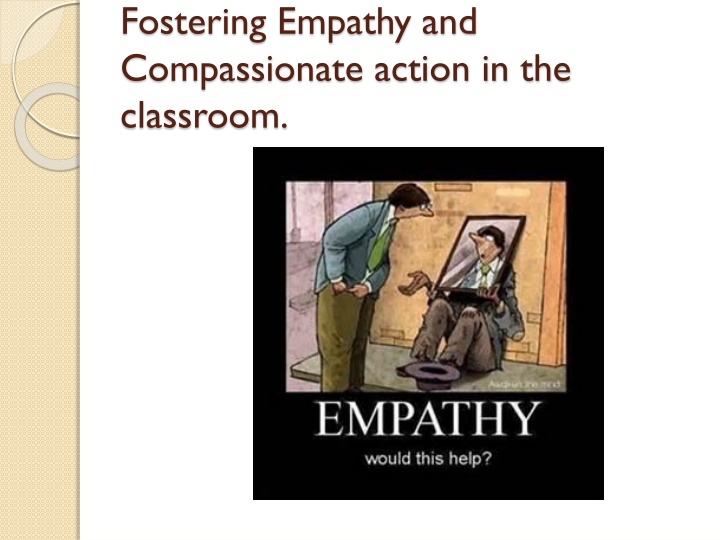 fostering empathy and compassionate action