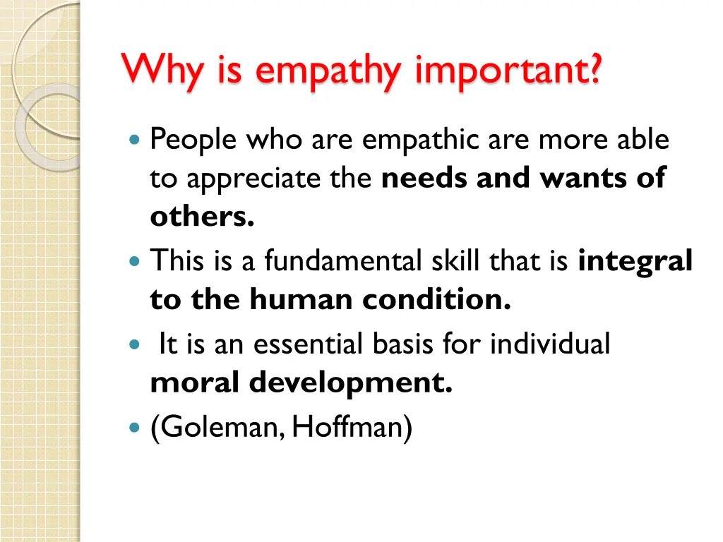 why is empathy important