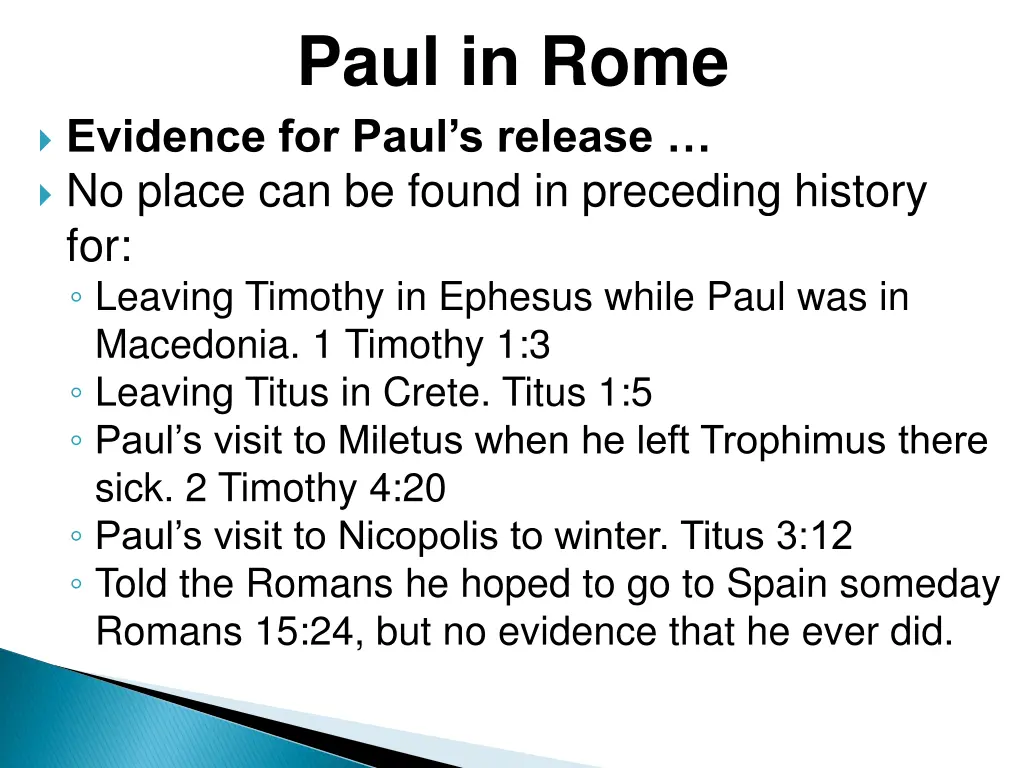 paul in rome 1