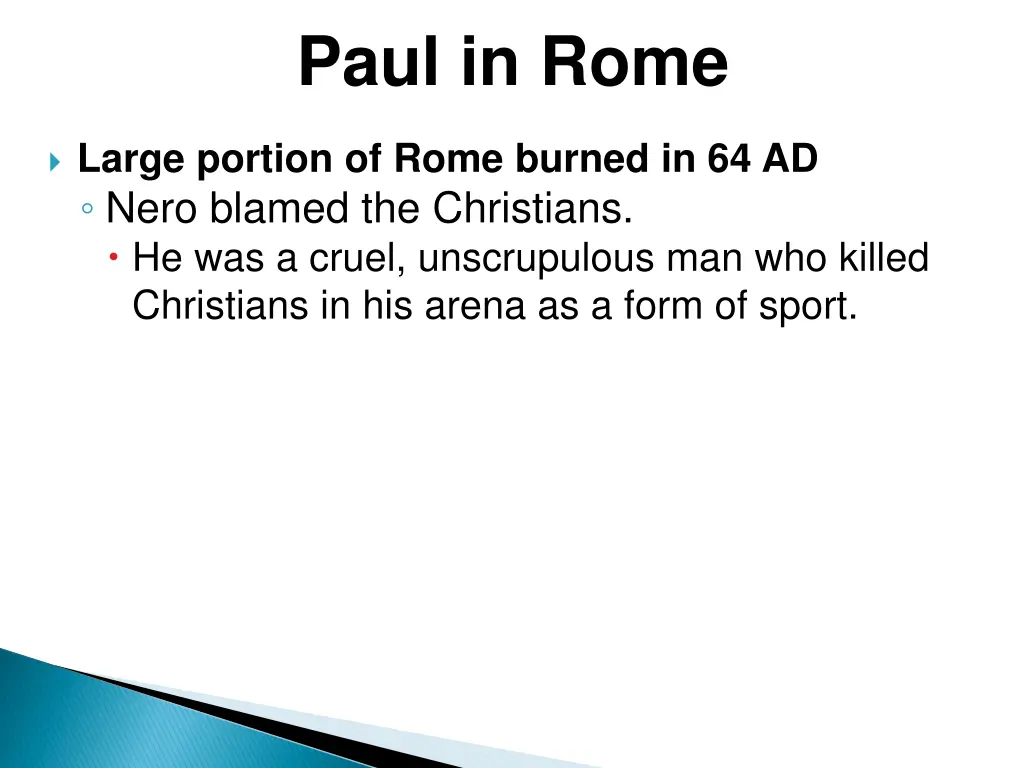 paul in rome 2