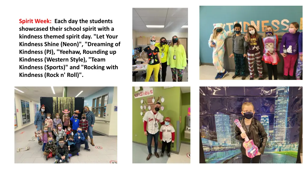 spirit week each day the students showcased their