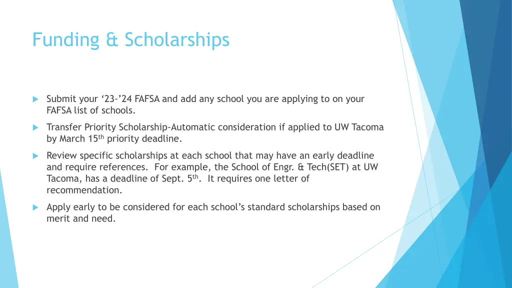 funding scholarships