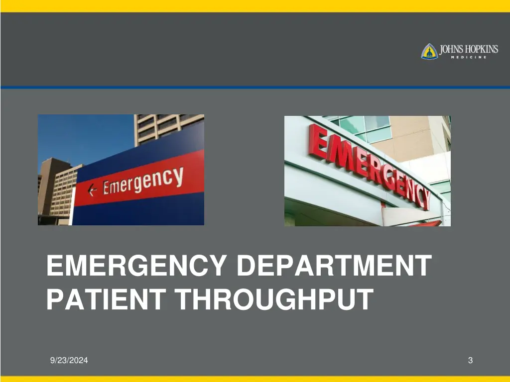 emergency department patient throughput