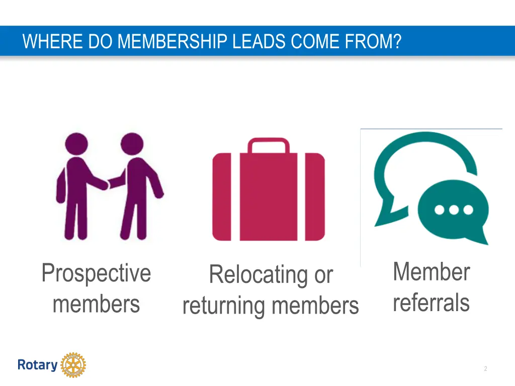 where do membership leads come from