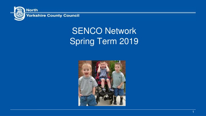 senco network spring term 2019