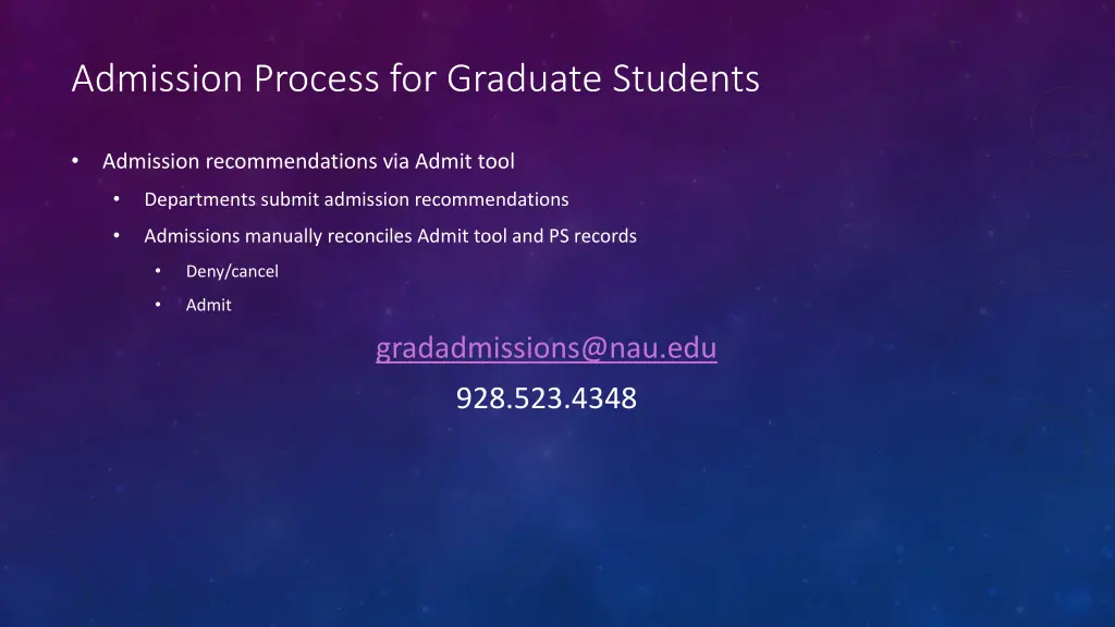 admission process for graduate students 2