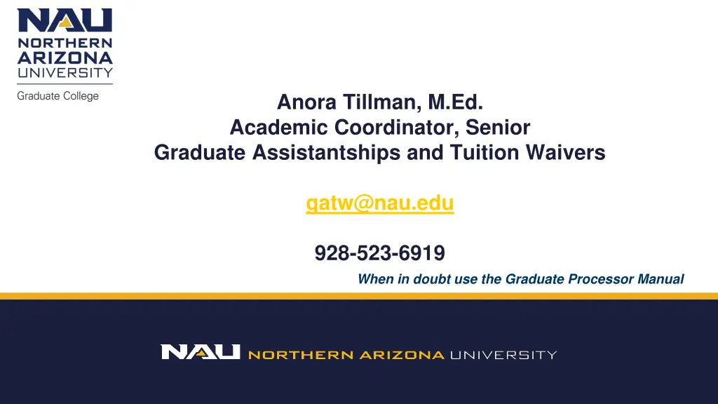 anora tillman m ed academic coordinator senior