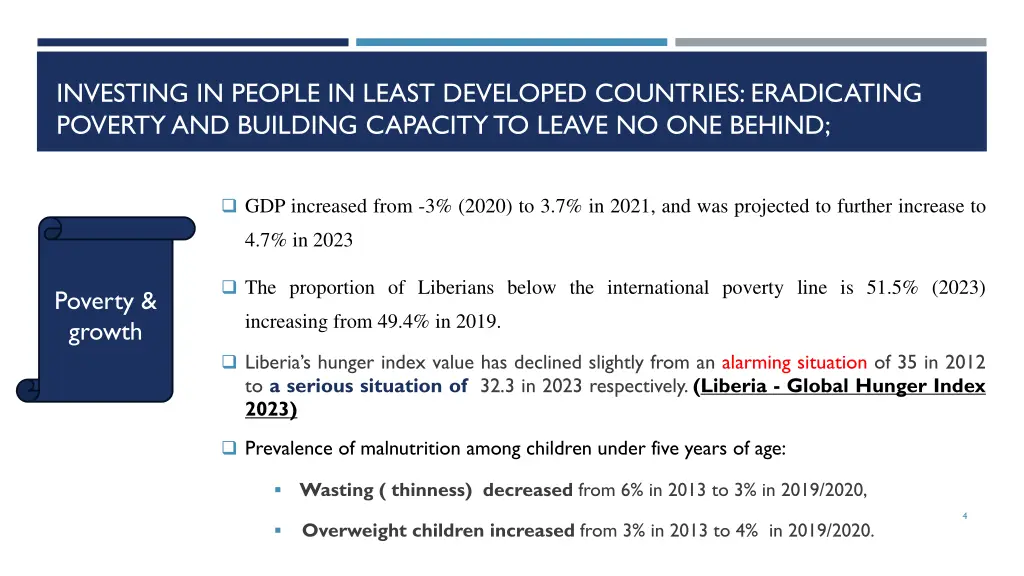 investing in people in least developed countries