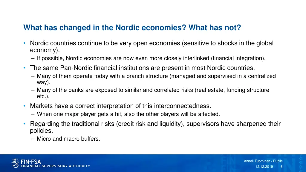 what has changed in the nordic economies what